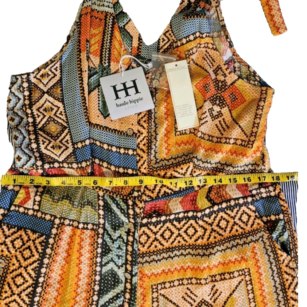 Haute Hipp Geometric Print Women's Jumpsuit-Size Small - Picture 17 of 17